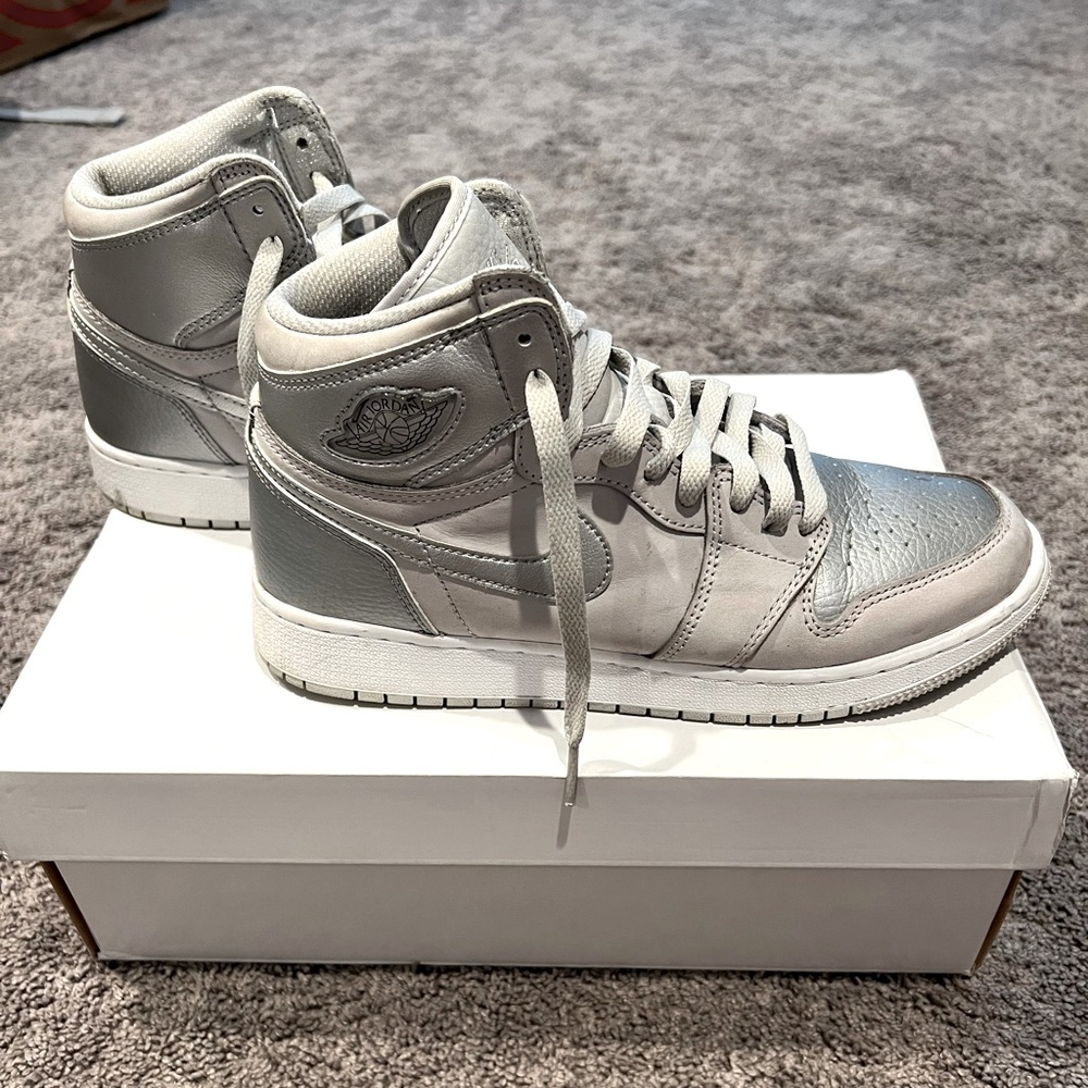Air Jordan 1 CO.JP Metallic silver